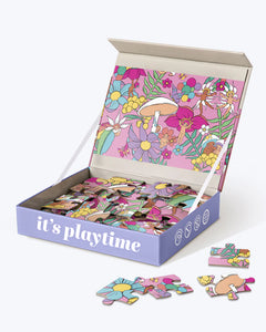 24 PIECE KIDS JIGSAW PUZZLE - MAY GIBBS X KASEY RAINBOW - GARDEN PARTY