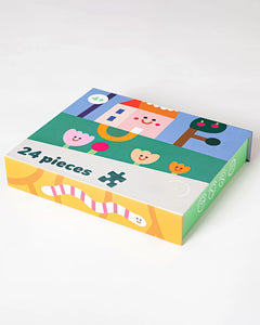 24 PIECE KIDS PUZZLE- UNDER THE GARDEN