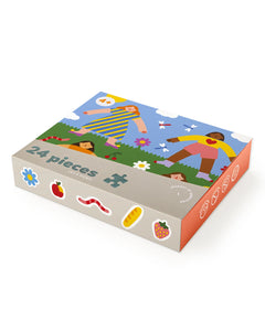 24 PIECE KIDS PUZZLE- LET'S PICNIC