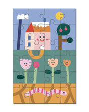 24 PIECE KIDS PUZZLE- UNDER THE GARDEN