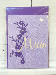 MD CARD- LILAC AND PURPLE