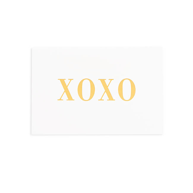 XOXO MINI CARD