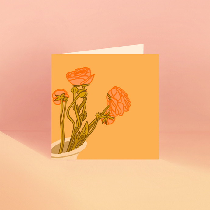 RANUNCULUS CARD