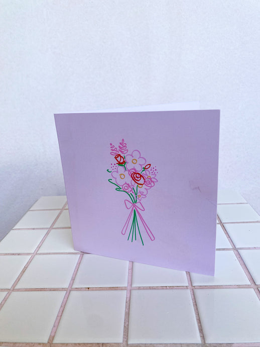 BOUQUET CARD