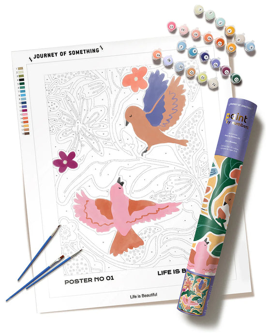 PAINT BY NUMBERS - LIFE IS BEAUTIFUL