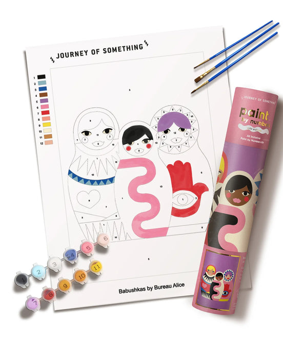 KIDS PAINT BY NUMBERS- BUBUSHKAS