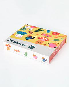 24 PIECE KIDS PUZZLE- CREEPY CRAWLIES