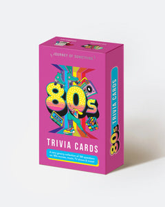 80'S TRIVIA CARDS