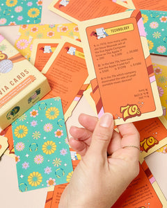70'S TRIVIA CARDS