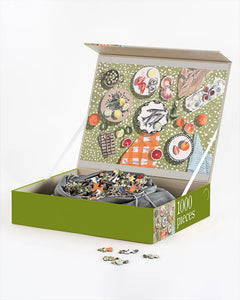 1000 PIECE PUZZLE- TABLE BY THE SEA