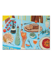 1000 PIECE PUZZLE- FEAST ON THE SUNLIT TERRACE